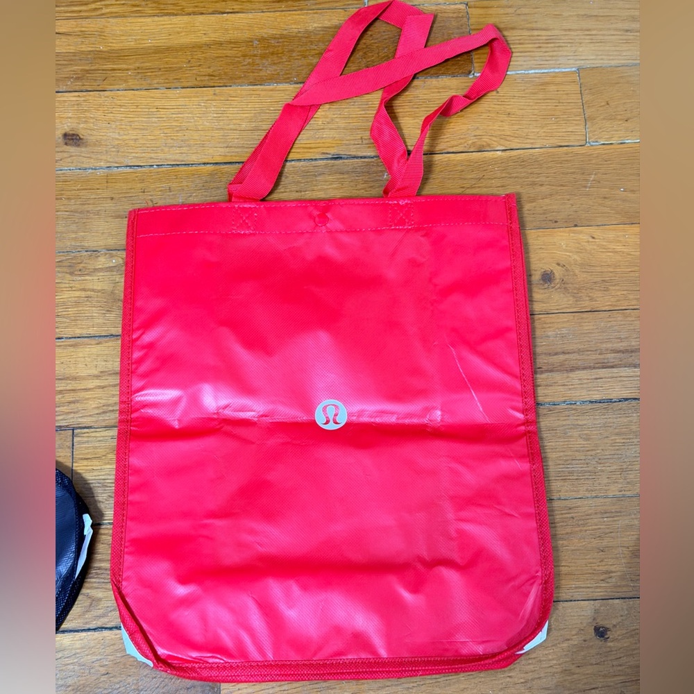 lululemon athletica Vibrant Red Shopping Tote-Big